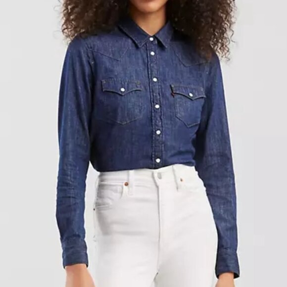 Levi's Classic Western Slim Fit Button Up Shirt - Picture 10 of 10